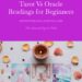 oracle readings vs tarot readings for beginners